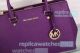 Knockoff Michael Kors Fashionable Style Purple Genuine Leather Handbag (7)_th.jpg
